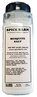 Mesquite Salt Quart Container